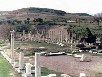 Asklepieion. Tiyatro ve agora